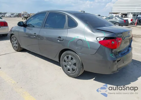 2007 Hyundai Elantra Gls/Limited/Se z USA, uszkodzony, nr VIN KMHDU46D37U134488